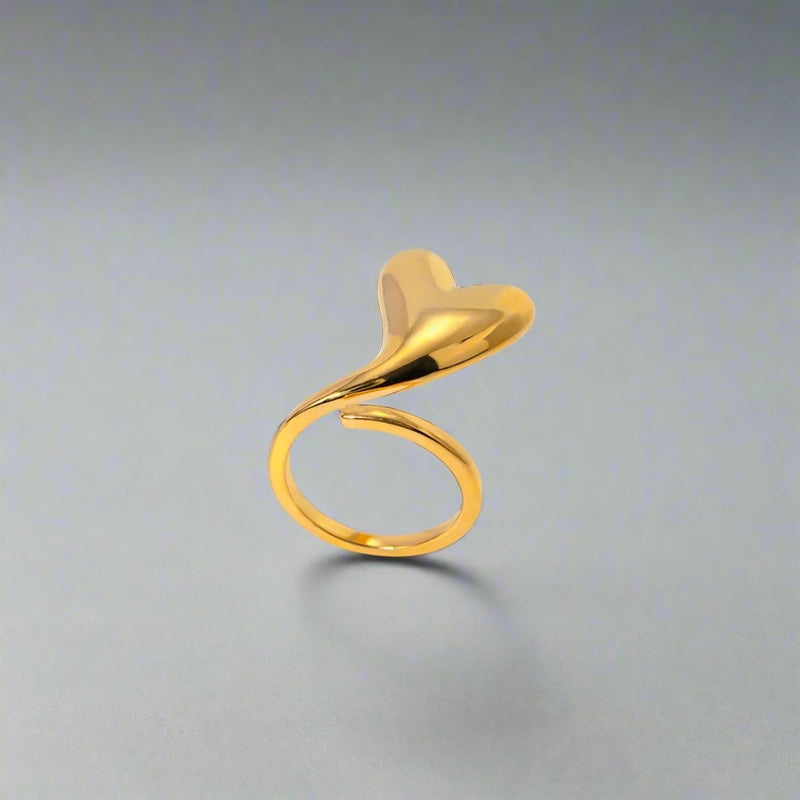 Stainless Steel Heart Bypass Ring