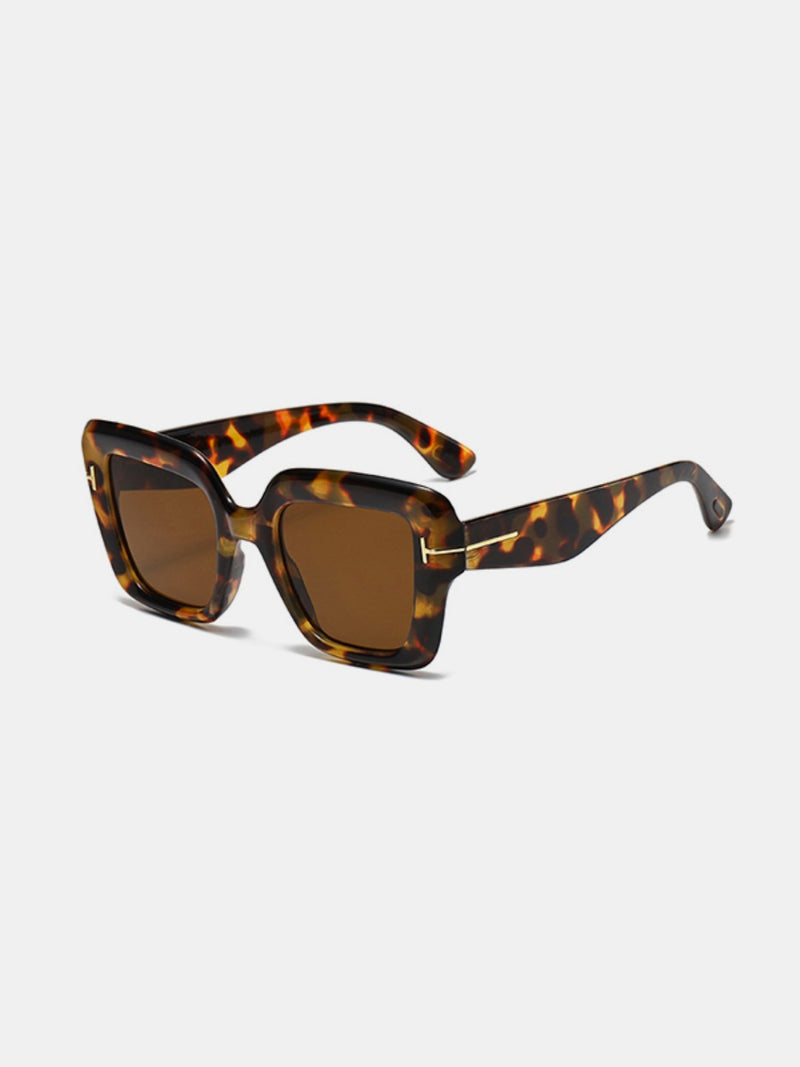 Polycarbonate Frame Square Sunglasses