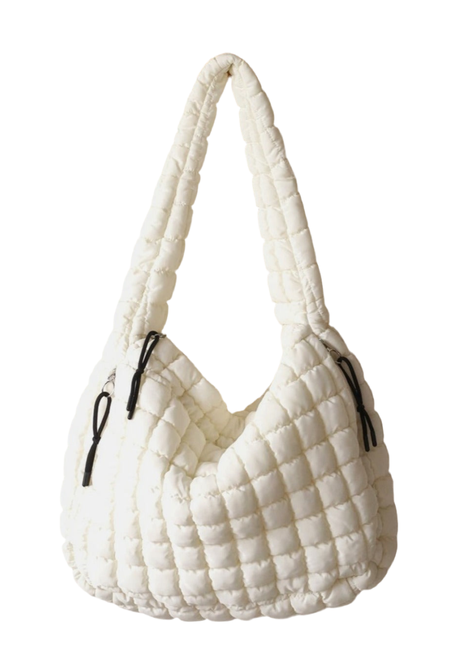 Acka. ［kids］quilting bag white Quilted Crossbody - Pants Store
