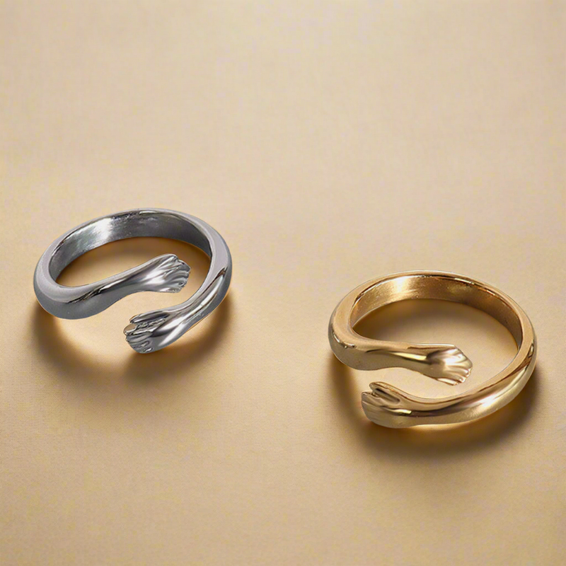 Titanium Steel Hug Bypass Ring