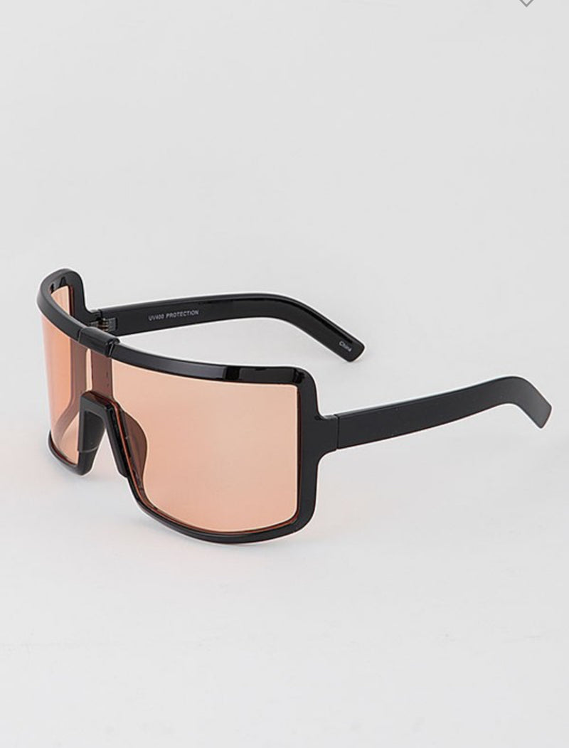 Oversized Shield Sunglasses