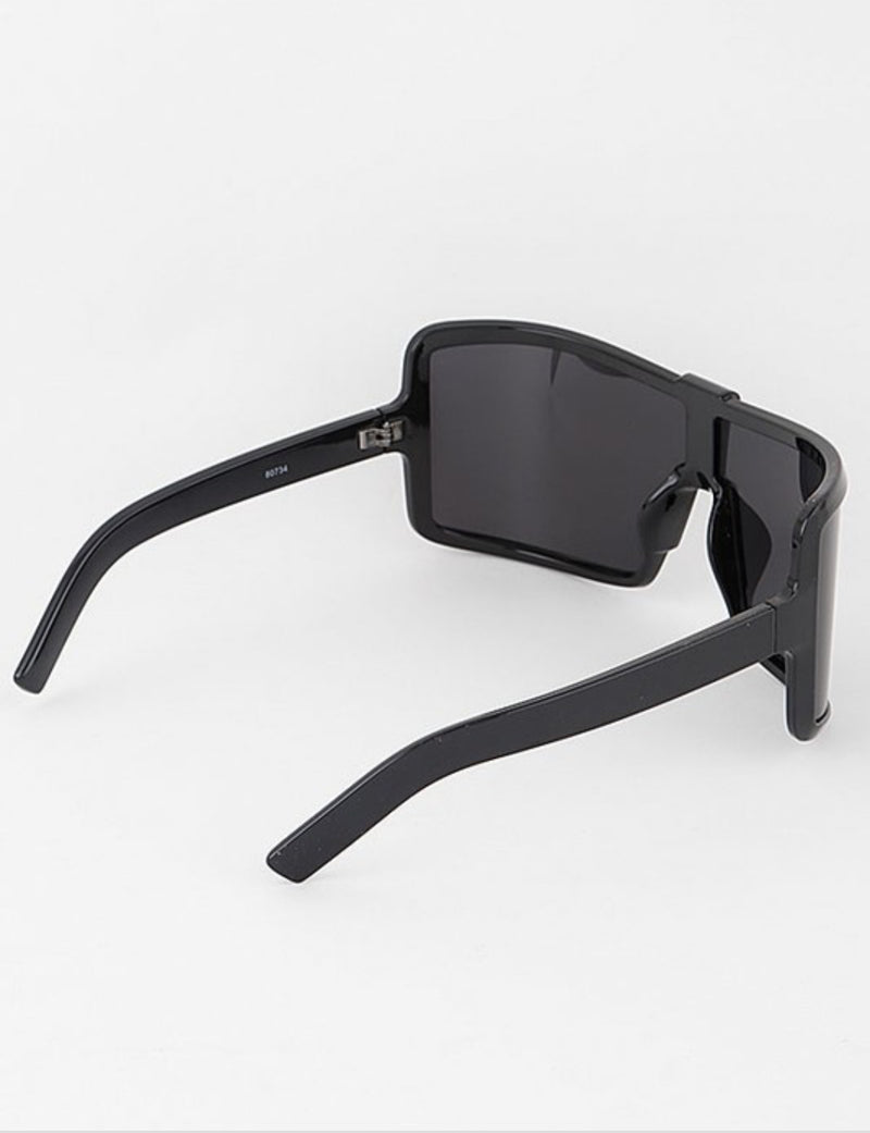 Oversized Shield Sunglasses