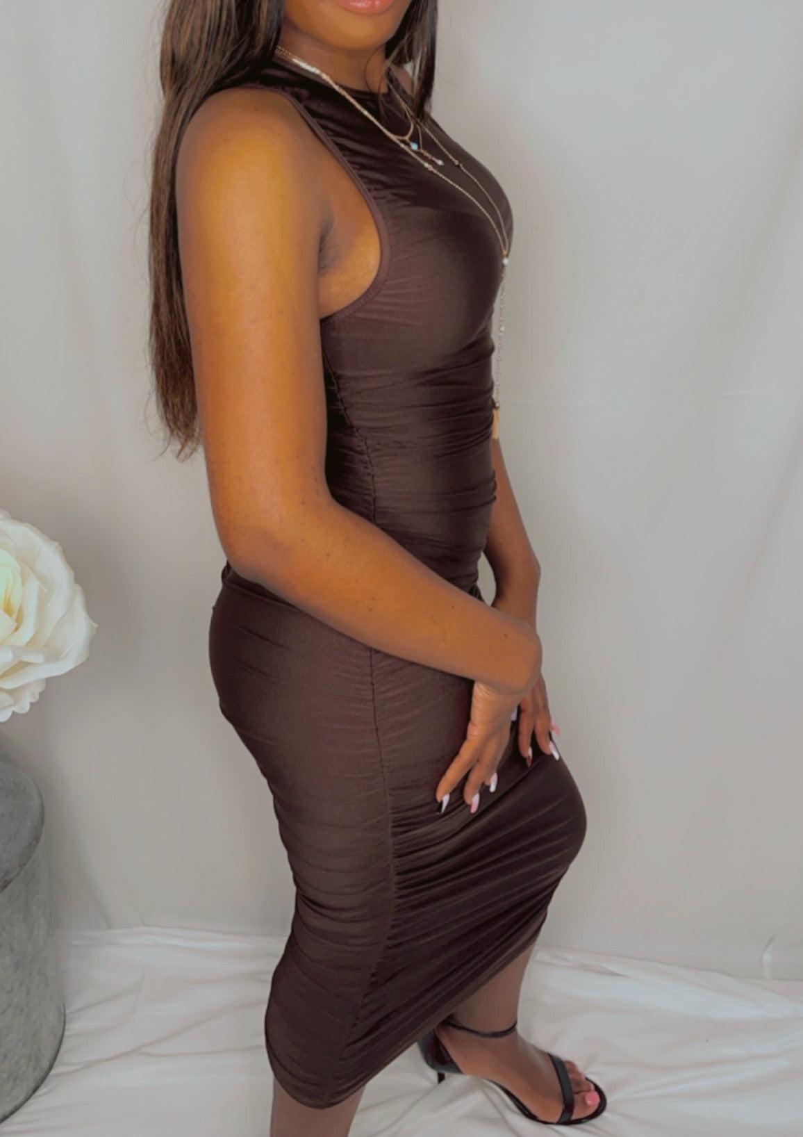 Green Scrunch Dress – Asalai Fashion Boutique