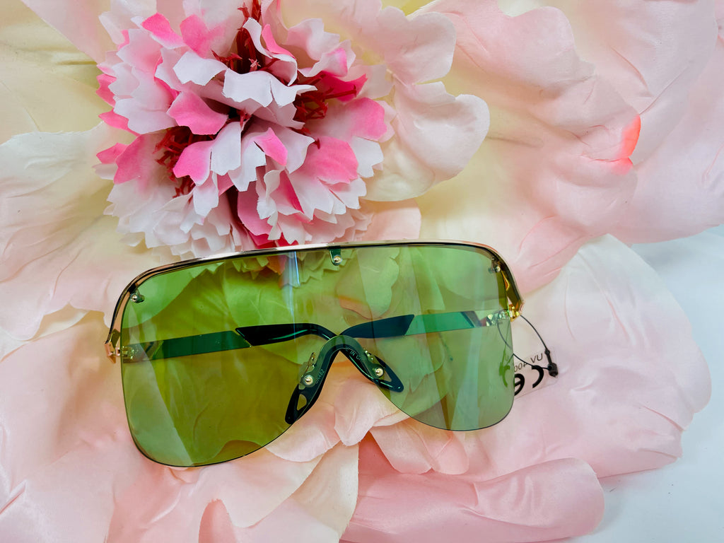 Oversize Shield Sunglasses